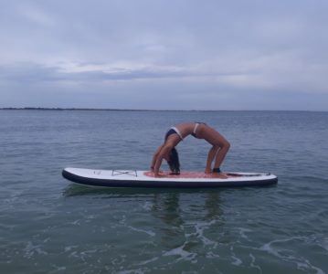 Yoga sur paddle