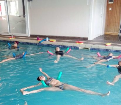Cours d'aquayoga au Bouscat